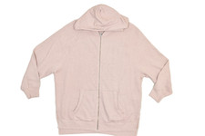 American Eagle Outfitters Women's Pink Zip Hoodie Regular Size M