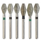 Dental Diamond Burs FG Barrel Diamond Bur Super Coarse High Speed Friction Grip
