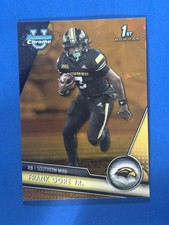 2023 Bowman University Chrome Gold Sapphire Frank Gore Jr. Golden Eagles /50.