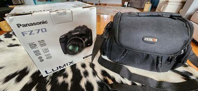 Panasonic LUMIX DMC-FZ70 動作確認済み 本体美品 Panasonic LUMIX DMC-FZ70 / DMC-FZ72 16.1MP Digital Camera - Black