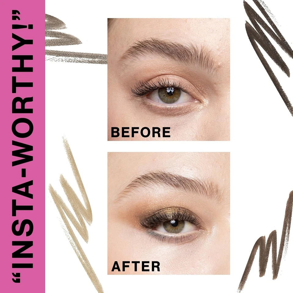 Wet N Wild Ultimate Eyebrow Retractable Definer Pencil, Taupe, Dual-Sided Brow B - Image 3 of 4
