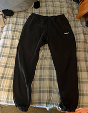 Golf Wang Unisex XL Black Jogger Sweats Cotton/Poly Elastic Waist Solid