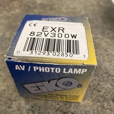 Vintage Nos, Eiko AV/PHOTO LAMP, EXR 82V 300W