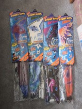  4 Vtg 1994 Spectra star stunt kite 52" Wingspan Skyslash Dual Control