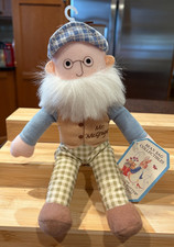 Vtg Beatrix Potter Mr. McGregor Doll Eden Toys Frederick Warne Plush 9" Bean Bag