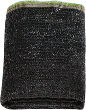 6x12FT 55 Black Shade Cloth Sun Shade Net UV Resistant Mesh Tarp Plant Cover Su