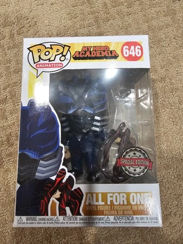 Funko POP! Animation - My Hero Academia - All for One #626 DAMAGED BOX