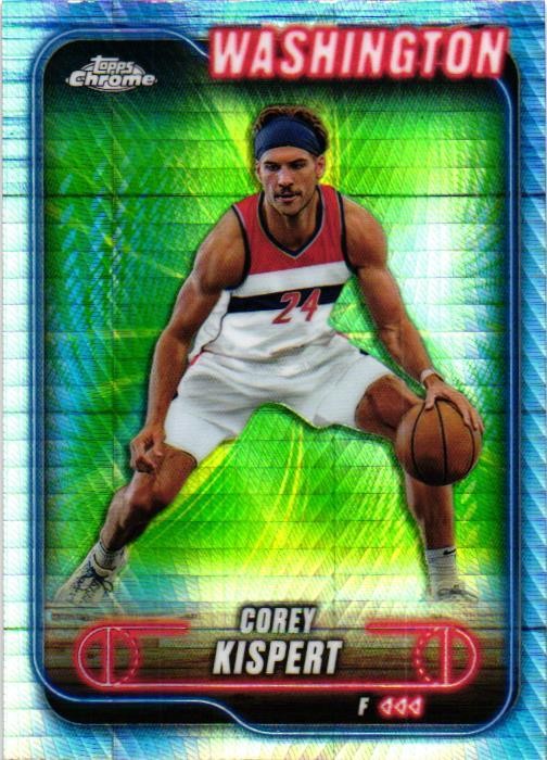 2024-25 Topps Chrome #72 Corey Kispert Prism Refractor