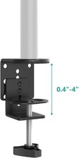C Clamp Base Stand Mounting Accessory, Desk c-clamp for WALI Monitor Mount