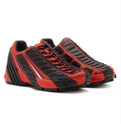 Diesel S-Prototype Low Herren Turnschuhe EU44,5 Rot Schwarz Chile
