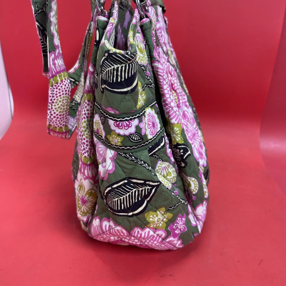 Bolso de Hombro Vera Bradley Crepúsculo Paisley Glenna Multicolor Forrado Correas Dobles Foto 3 de 4