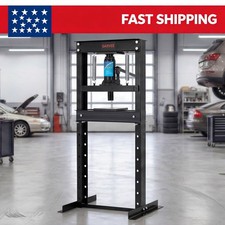 Hydraulic Shop Press Adjustable Floor Press 20 Ton H-frame For Auto Repair Metal