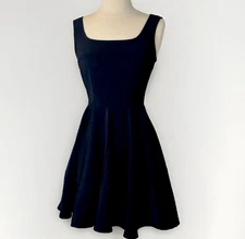 Lulus Navy Home Before Daylight Blue Short Cocktail Evening Party Dress Outfit
