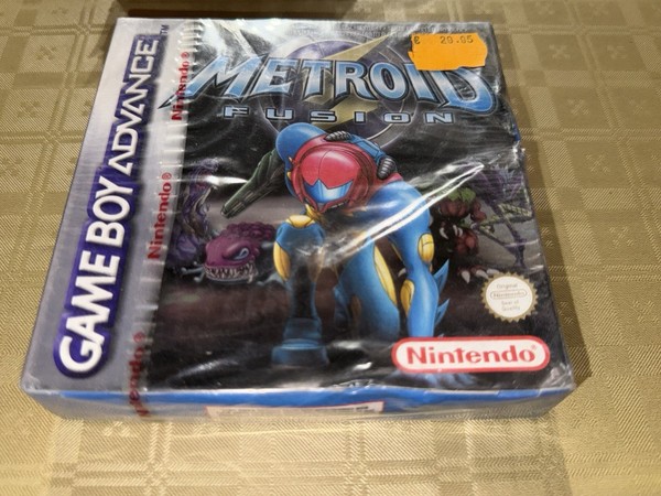 Videojuego game boy advance metroid fusión nuevo  precintado