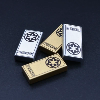 Crediti Imperiali adatti per minifigure LEGO® Star Wars, 4 pezzi