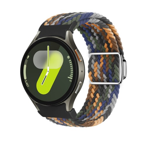 Magnetic Woven Nylon Strap Elastic Band For Samsung Galaxy Watch 4 5 6 7 40/44mm - Picture 22 of 99