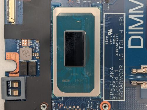 DELL Latitude 5521 i7-11850H Nvidia GeForce MX450 Motherboard 7V9JV 706CM *READ* - Picture 4 of 10