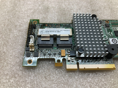 LSI IBM 46M0918 SAS PCIe x8 RAID Controller Card No Bracket FREE SHIPPING! - Picture 2 of 4