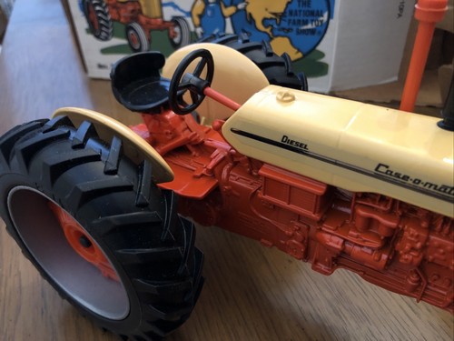 Vintage 1990 Ertl 1/16 IH Case 800 Case-O-Matic Diesel Flawless In Original Box - Picture 5 of 9