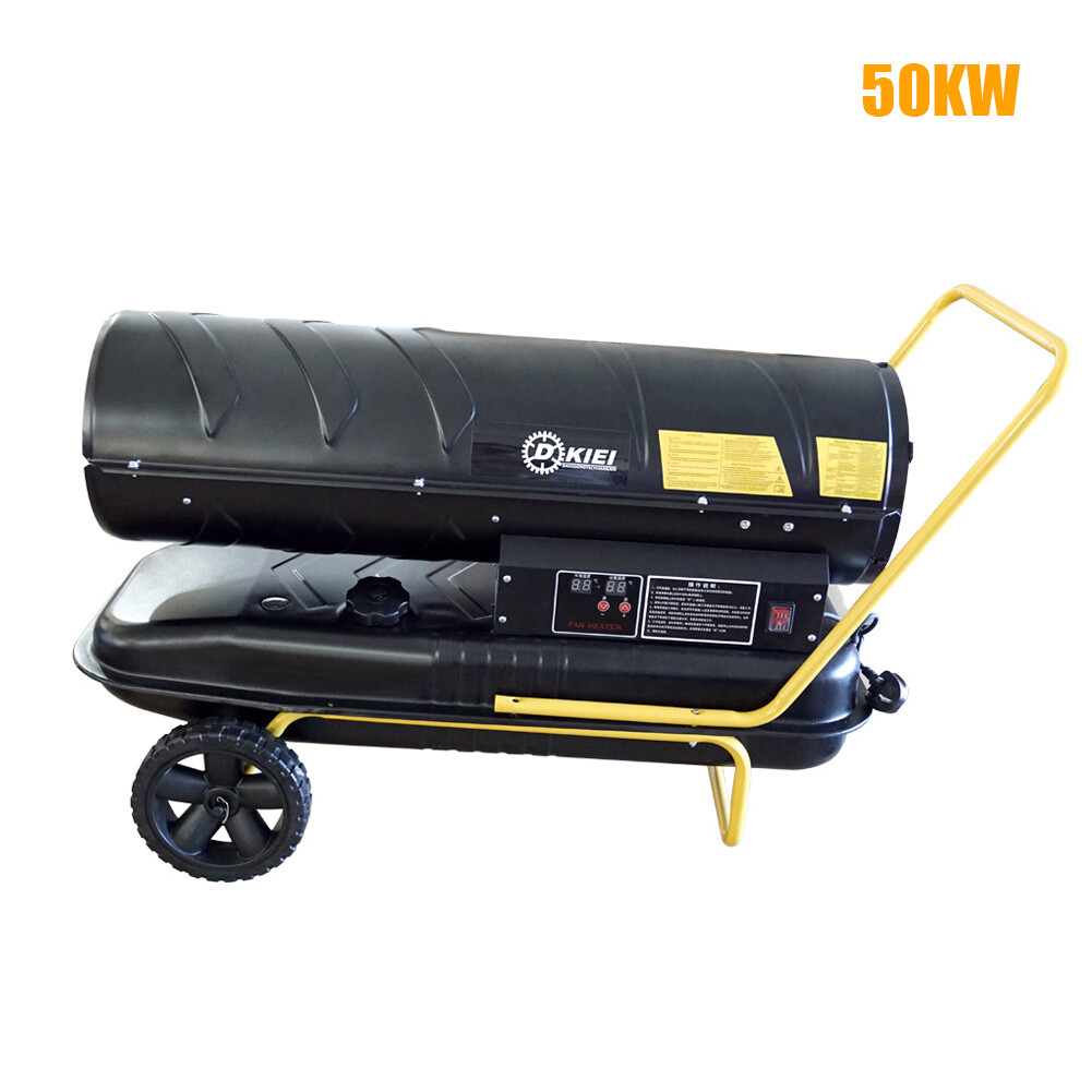 Industrial 50KW Diesel Kerosene Space Heater Garden Garage Forced Air/Fan  Warmer | eBay