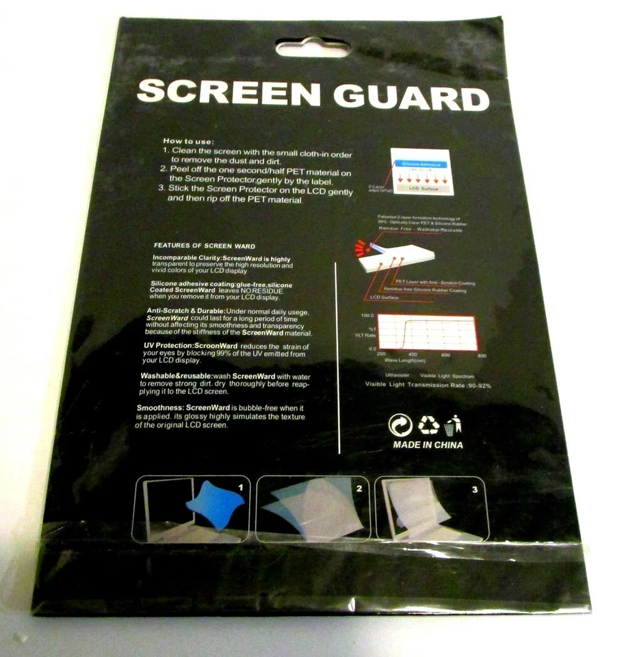 Screen Guard For Dell Venue 8 Pro ES05208 NEW - Image 2 of 2