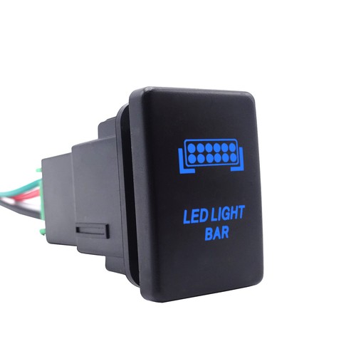 LED Light Bar Push Button Switch for Toyota Highlander Tacoma Tundra 4Runner - Picture 13 of 20
