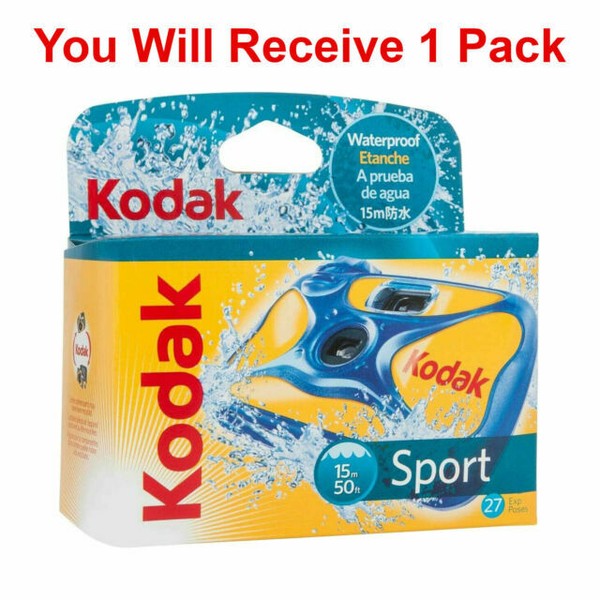 New Kodak Weekend Underwater Disposable Camera Excellent Performance