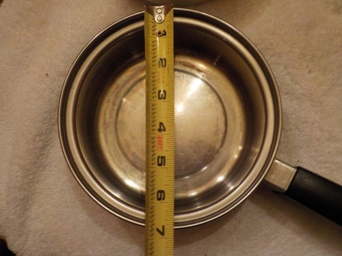 Vtg Ward's Signature Prestige 18-8 Tri-Ply Stainless Steel 1 Qt Sauce Pan & Lid - Picture 5 of 6