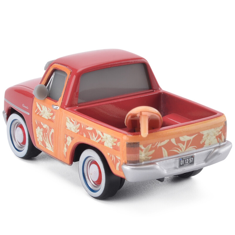 Disney Cars Movie Toys Surfin' Pickup John Lassetire Diecast Toy