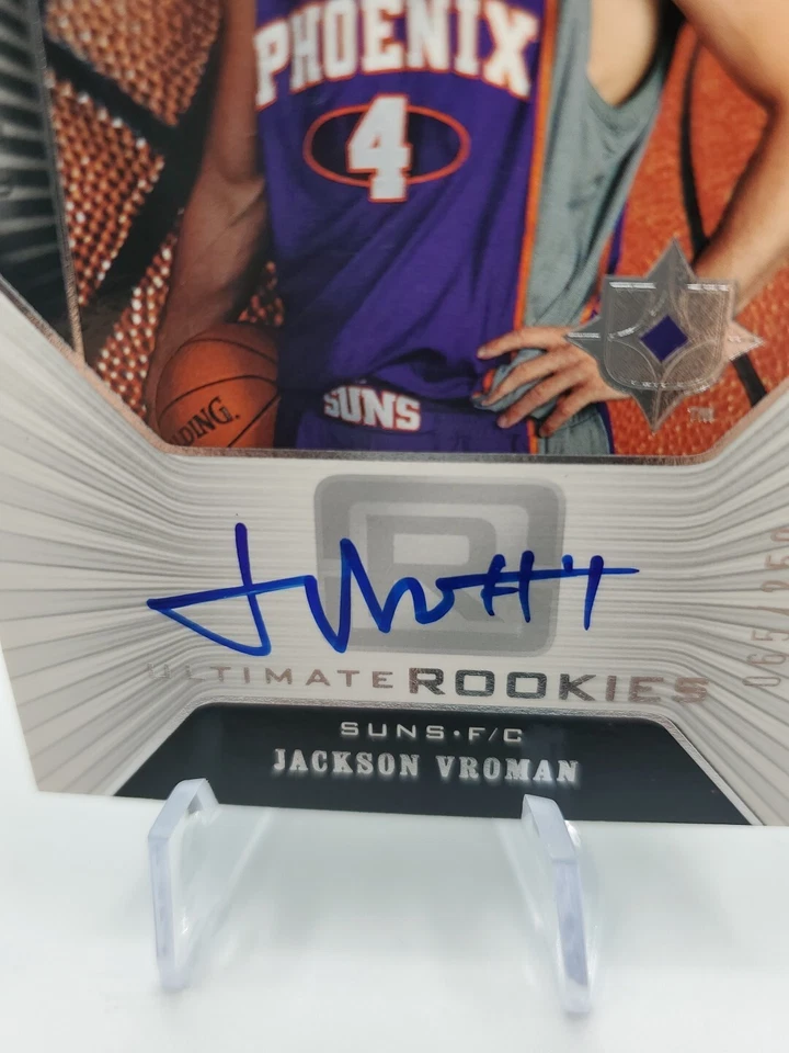 2004-05 Ultimate Collection #154 Jackson Vroman RC Auto /250 - Image 3 of 4