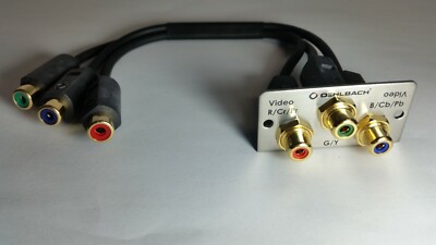 Oehlbach! Proin 8811 MMT-C Component-Multimedia-Einsatz Kabelpeitsche silber##
