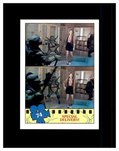 1990 TOPPS TEENAGE MUTANT NINJA TURTLES TMNT YOU PICK CARDS, STICKERS & PUZZLE - Picture 147 of 290