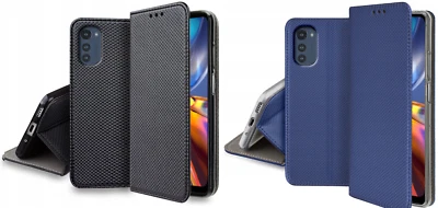 Per MOTOROLA MOTO E32 / E32S Cover a Libro Custodia a Portafoglio Porta Carte Ch