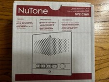NuTone NPS103WH Outdoor Remote Station White BRAND NEW