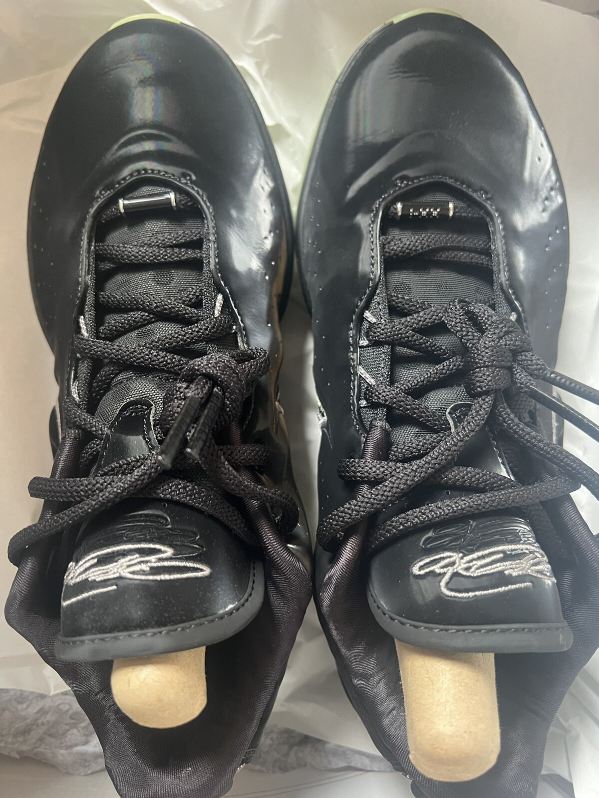 Men’s Size 10.5 LeBron 21 “Tahitian" Black/Iron Grey/Oil Green/Metallic Pewter image 2