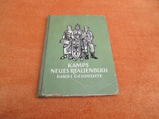 Kamps Neues Realienbuch Band 1 Geschichte, gebunden Kamps Bochum 1954