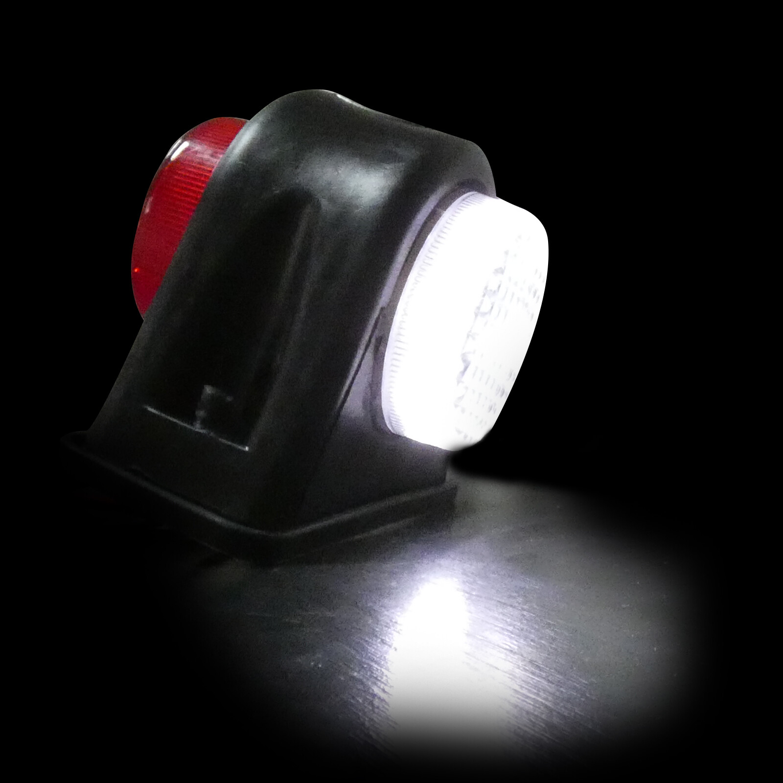 Luci Laterali LED Per Camion E Caravan - 2 Pezzi, 12V/24V, Stile Neon | Rosso E Bianco, IP68 - Foto 6