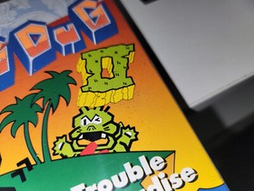 Dig Dug II 2 Nintendo NES FACTORY-SEALED NEW H-SEAM RARE!