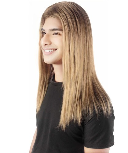 HPO Adult Men's Straight Shoulder Length Rapper Wig,Multiple Color,HM-1040A - Picture 79 of 122