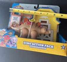 Dino Ranch Dino Action Pack Toy Stegosaurus Break Away Fence