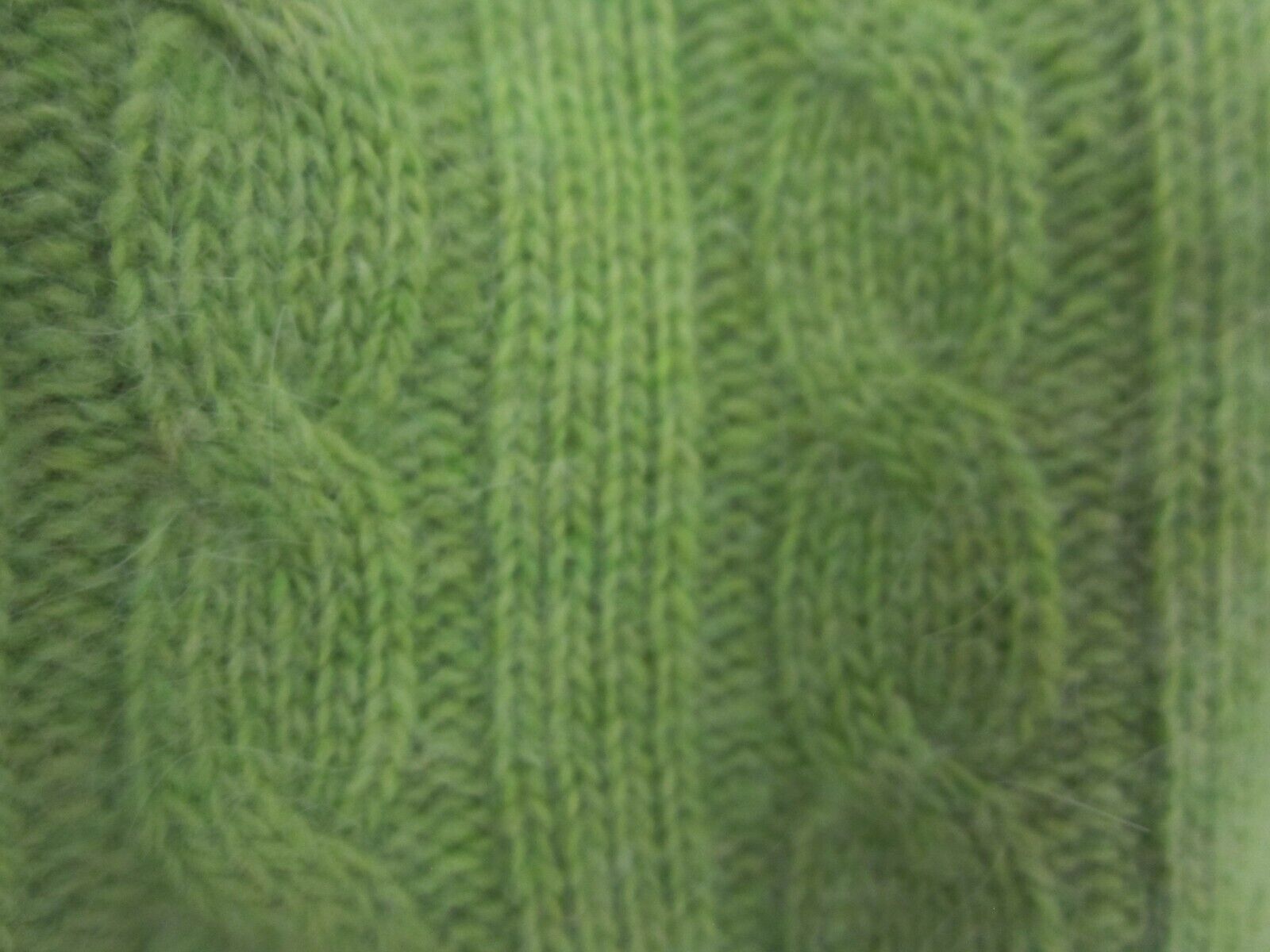 The Limited Womens M Green LS Cashmere Angora Woo… - image 5