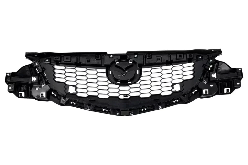 Parachoques delantero negro malla rejilla radiador para Mazda CX-5 2013-2015 Foto 4 de 4