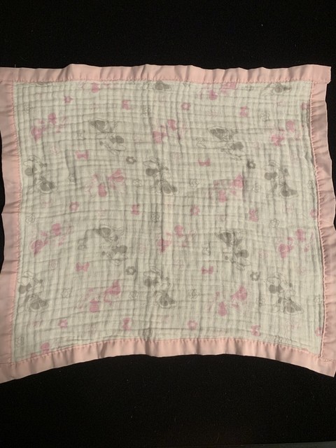 minnie mouse baby blanket