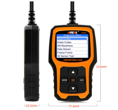 Professional Automotive OBD2 Scanner Diagnostic Tool Engine Check  Free Update