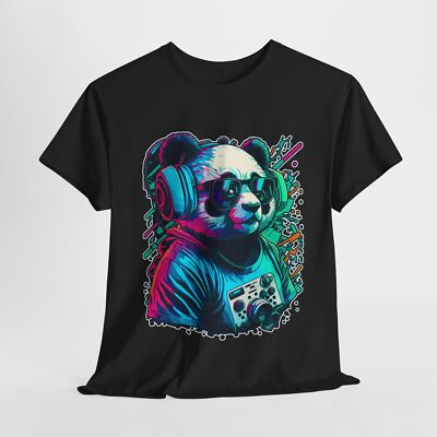 Colorful Panda Graphic Tee, Fun Unisex Cotton T-Shirt, Unique Gift, Panda [...]