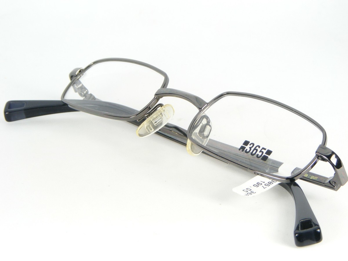 FreudenHaus 365 Yale GUNMETAL EYEGLASSES GLASSES METAL FRAME 45-18