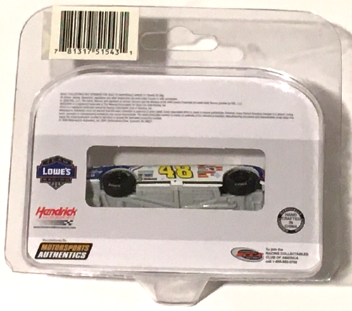 Jimmie Johnson 48 Lowe's 1:64 Stock Car Nascar 60° Anniversario 2006 Montecarlo - Foto 2 di 2