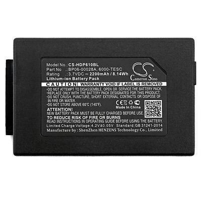 Replacement Battery For Dolphin 6000-BTSC 6000-TESC BP06-00028A BP06-00029A