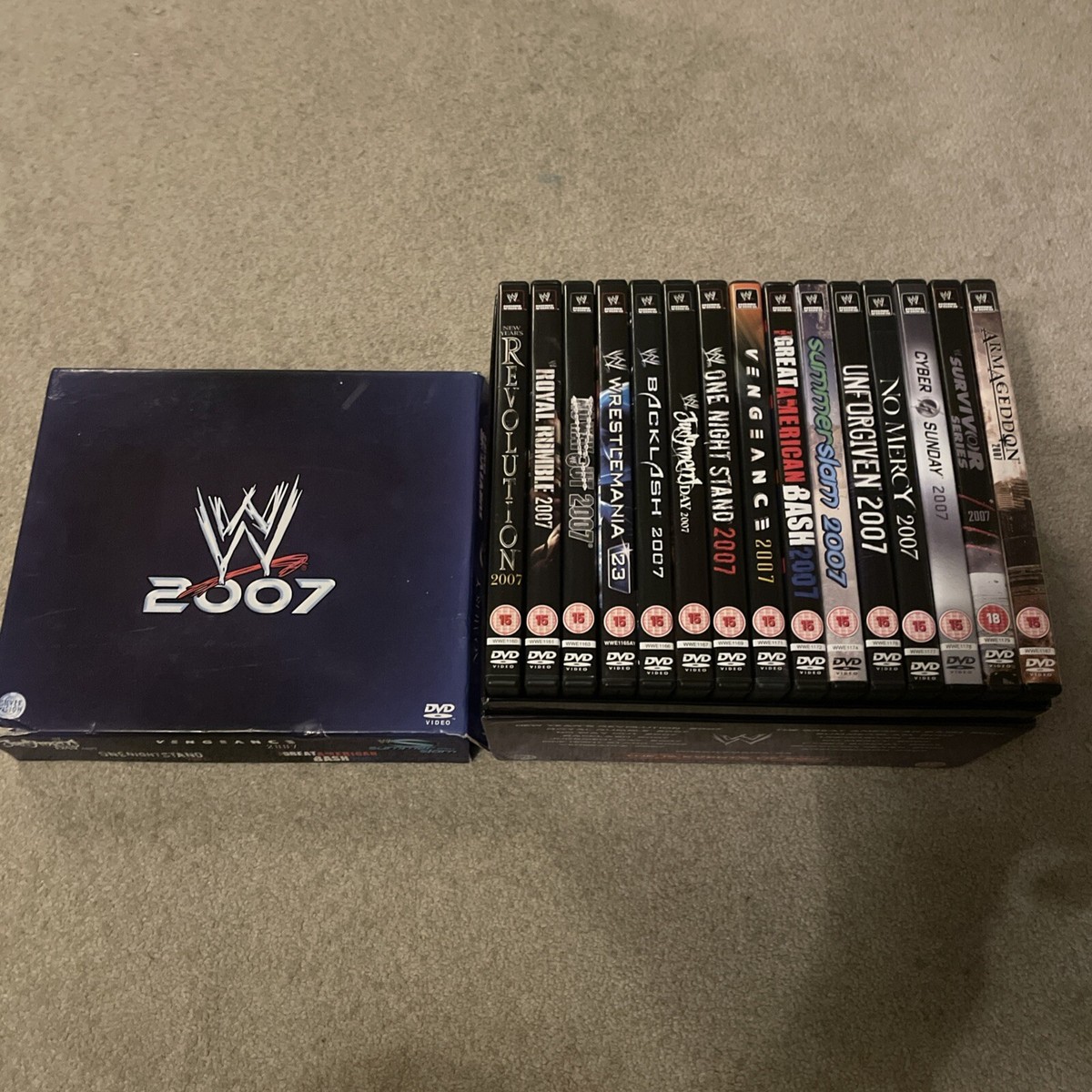 WWE - 2007 PPV Collection (DVD, 2008) | eBay UK