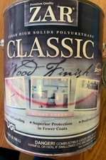 ZAR Classic Wood Finish Clear High Solids Polyurethane Gloss Gallon